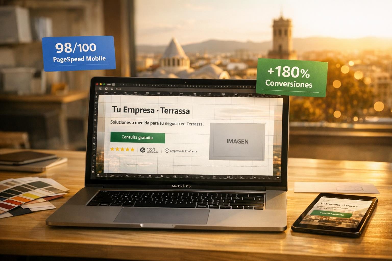 Diseño Web en Terrassa — Diseño Web Profesional en Terrassa — Páginas que Convierten